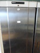 *Gram Single Door Stainless Steel Upright Refrigerator Model F410RGC6N