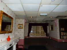 All of the Pictures & Mirrors as fitted to the Bar & Reception Area