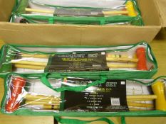 *Box Containing 4 Croquet Sets