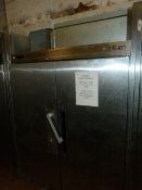 *Williams Stainless Steel 2 Door Refrigerator Model HJ2SA