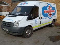 *Ford Transit Panel Van in White - Registration BK08 PPF