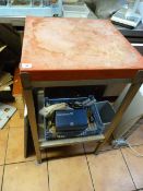 Polythene Topped Stainless Steel Framed Chopping Board