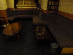 Pub Seating as fitted to the Building