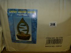 *Green Leaves Water Fountain