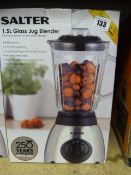 *Salter 1.5L Glass Jug Blender
