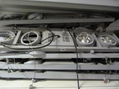 *12 Contemporary Style Low Voltage 4 Lamp Suspended Light Fittings