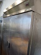 Chef King Stainless Steel Double Door Refrigerator