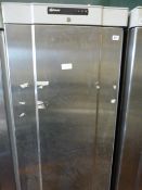 *Gram Single Door Stainless Steel Upright Refrigerator Model F410RGC6N