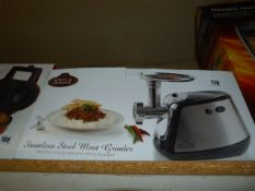 *Giles & Posner Stainless Steel Meat Grinder