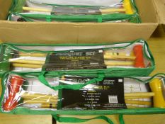 *Box Containing 4 Croquet Sets