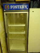 Cornelius Single Door Bottle Cooler Branded Fosters