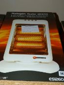 *Halogen Heater 1200 Watt