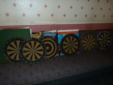 6 Dart Boards & Cribbage Board