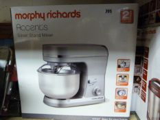 *Morphy Richards Accents Silver Stand Mixer