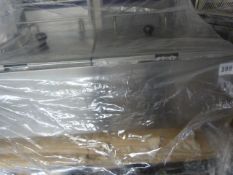 *Stainless Steel Counter Top 2 Basket 2 Compartment Deep Fat Fryer Model EF82L