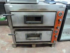 *Electric 2 Deck Pizza Oven