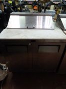 True Refrigerated Pizza/Salad Preparation Counter