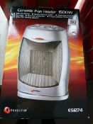 Ceramic Fan Heater 1500 Watt