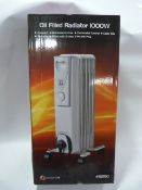 Oil Filled Radiator 1000 Watt
