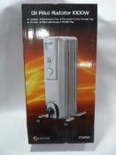 Oil Filled Radiator 1000 Watt