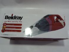Beldray 12 Volt Wet & Dry Vac