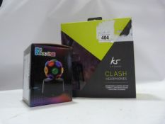 KS Kit Sound Clash Headphones With Mini Disco Ball
