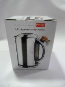 Prestige 1.7L Stainless Steel Kettle