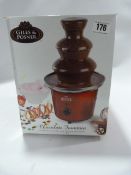 Giles & Posner Chocolate Fountain