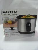 Salter 1.8L Rice Cooker