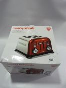 Morphy Richards 4 Slice Toaster