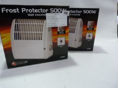 2 Wall Mounted Frost Protector 500 Watt