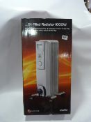 Oil Filled Radiator 1000 Watt