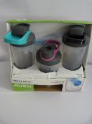 *Avex Shake & Go 3 Pack Bottle Set