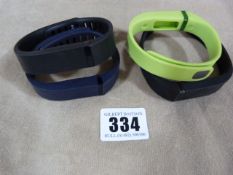 *4 Fitbit Flex Bracelets