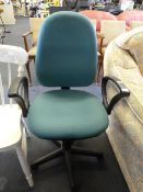 Green Office Swivel Chair