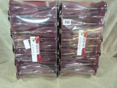 *2 Packs of Mozaik Champagne Flutes