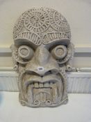 Plaster Cast Decorative Face Mask