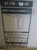 Grey Wall Cabinet