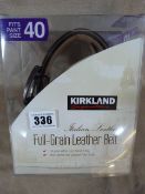 *Kirklands Italian Leather Belt