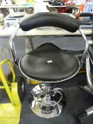 *Black Gas Lift Bar Stool