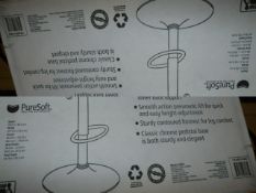 *Black Gas Lift Bar Stool