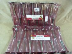 *2 Packs of Mozaik Champagne Flutes