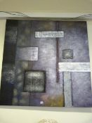 Large Unframed Canvas Painting