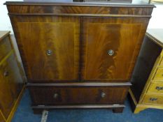 Mahogany Television & Video Cabinet