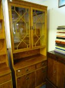 Glazed Display Cabinet over Sideboard
