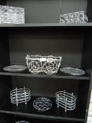 Collection of Metal Decorative Boxes