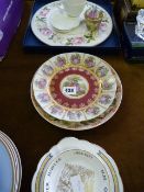 Royal Worcester Cake Stand - Cabinet Plates etc