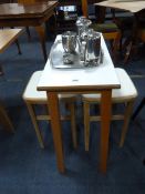 Breakfast Set including Table - 2 Stools etc