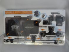 *Universal In-Car Mounting System