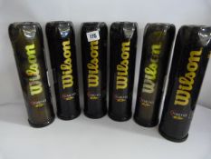 *6 Packs of Wilsons US Open Tennis Balls
